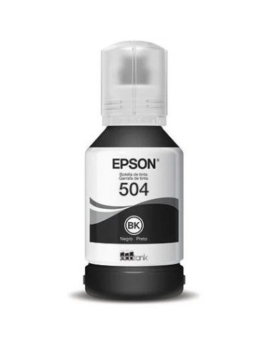 TINTA  EPSON ORIGINAL 504 PRETA