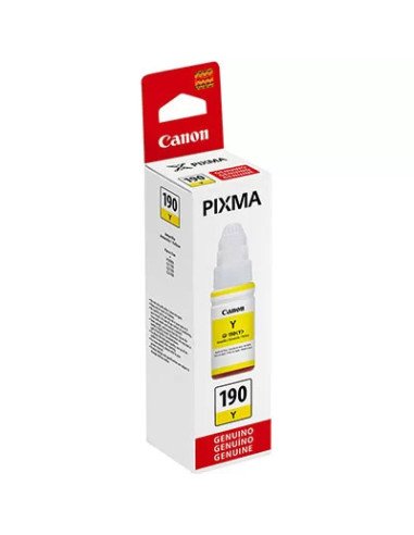 TINTA CANON ORIGINAL GI-190 AMARELO