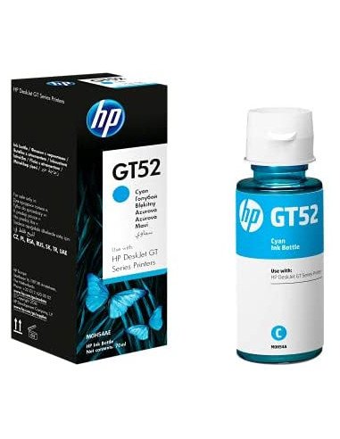 TINTA  HP ORIGINAL GT52 CIANO