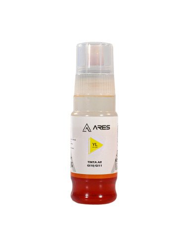 TINTA ARES PARA CANON GI-10 AMARELO