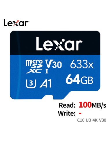 CARTAO MICROSD 64GB CLASSE10 - LEVAR