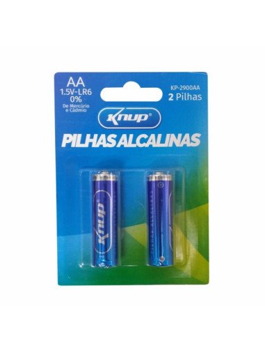 PILHA ALCALINA AA KNUP - KP-2900AA