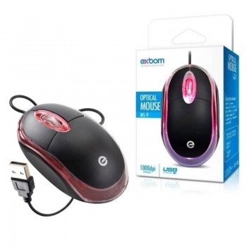 MOUSE MINI EXBOM 1000DPI - MS-9