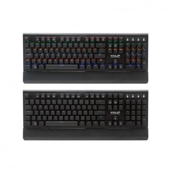 TECLADO MECÂMICO MADSET KNUP  KP-TE121 OUTEMU RED