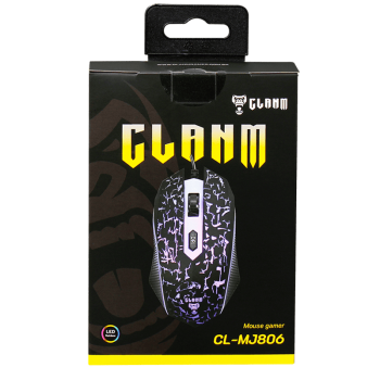 Mouse gamer 3200dpi Clanm  CL-MJ806