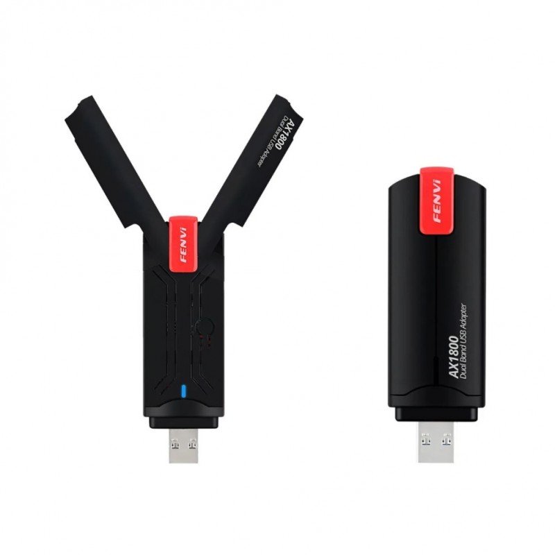 ADAP WIFI 6 1800MBPS USB FENVI AX1800 COM ANTENA