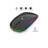 Mouse sem fio Wireless e Bluetooth Recarregável