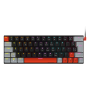 TECLADO MECANICO 60% PCYES KUROMORY SWITCH BLUE RAINBOW - PTKM60BL