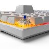Teclado mecânico 60% branco GT moon  