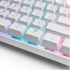 Teclado mecânico 60% branco GT moon  