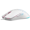 Mouse gamer 7200dpi Clanm - King Slits v2 branco
