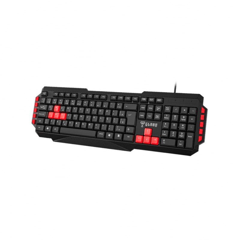 Teclado multimidea gamer menbrana Slanm - styger