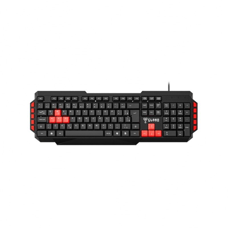 Teclado multimidea gamer menbrana Slanm - styger