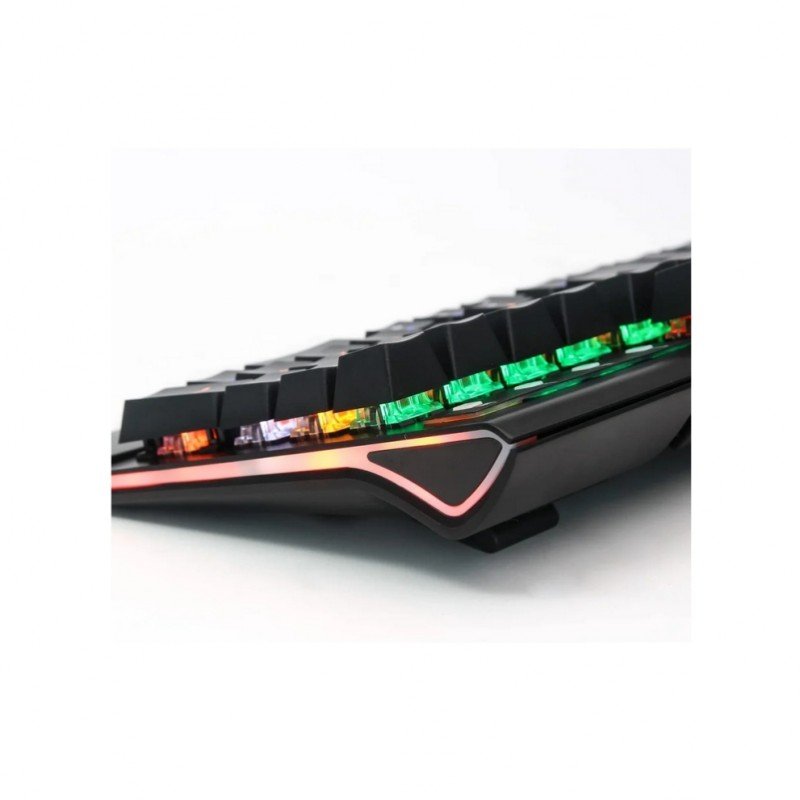 TECLADO MECÂMICO MADSET KNUP  KP-TE121 OUTEMU RED