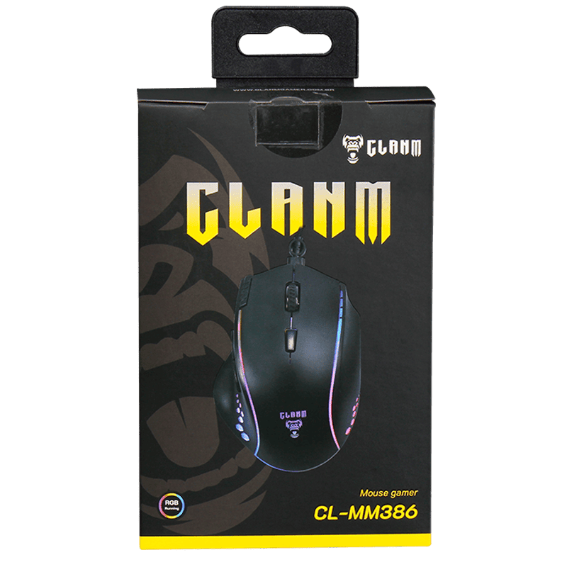 Mouse gamer 7200dpi Clanm Flix MM386