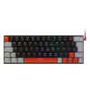 TECLADO MECANICO 60% PCYES KUROMORY SWITCH BLUE RAINBOW - PTKM60BL