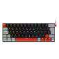 TECLADO MECANICO 60% PCYES KUROMORY SWITCH BLUE RAINBOW - PTKM60BL
