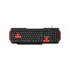 TECLADO GAMER MULTIMIDEA GAMER MENBRANA SLANM - STYGER