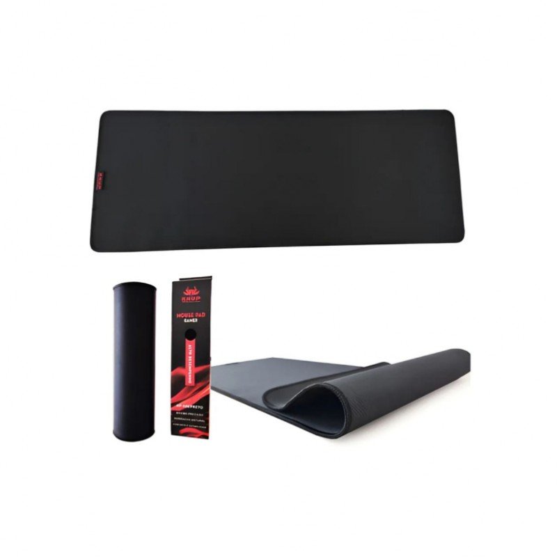 Mousepad gamer 80X30 knup KP-S08 preto